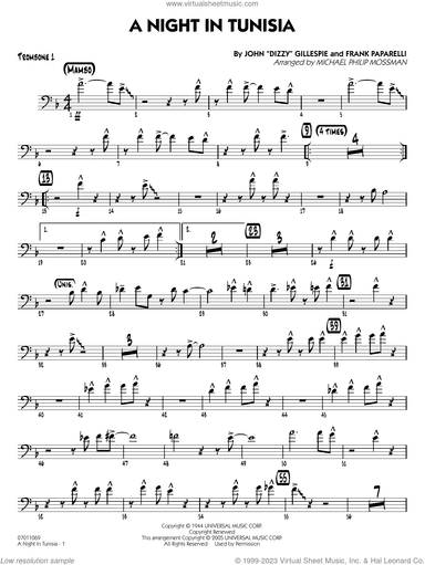 A Night in Tunisia (arr. Mossman)