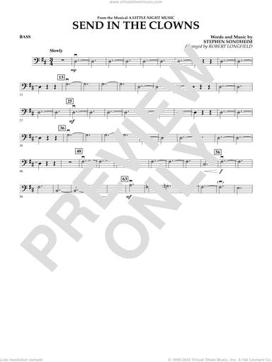 Send in the Clowns (from A Little Night Music) (arr Robert Longfield)
