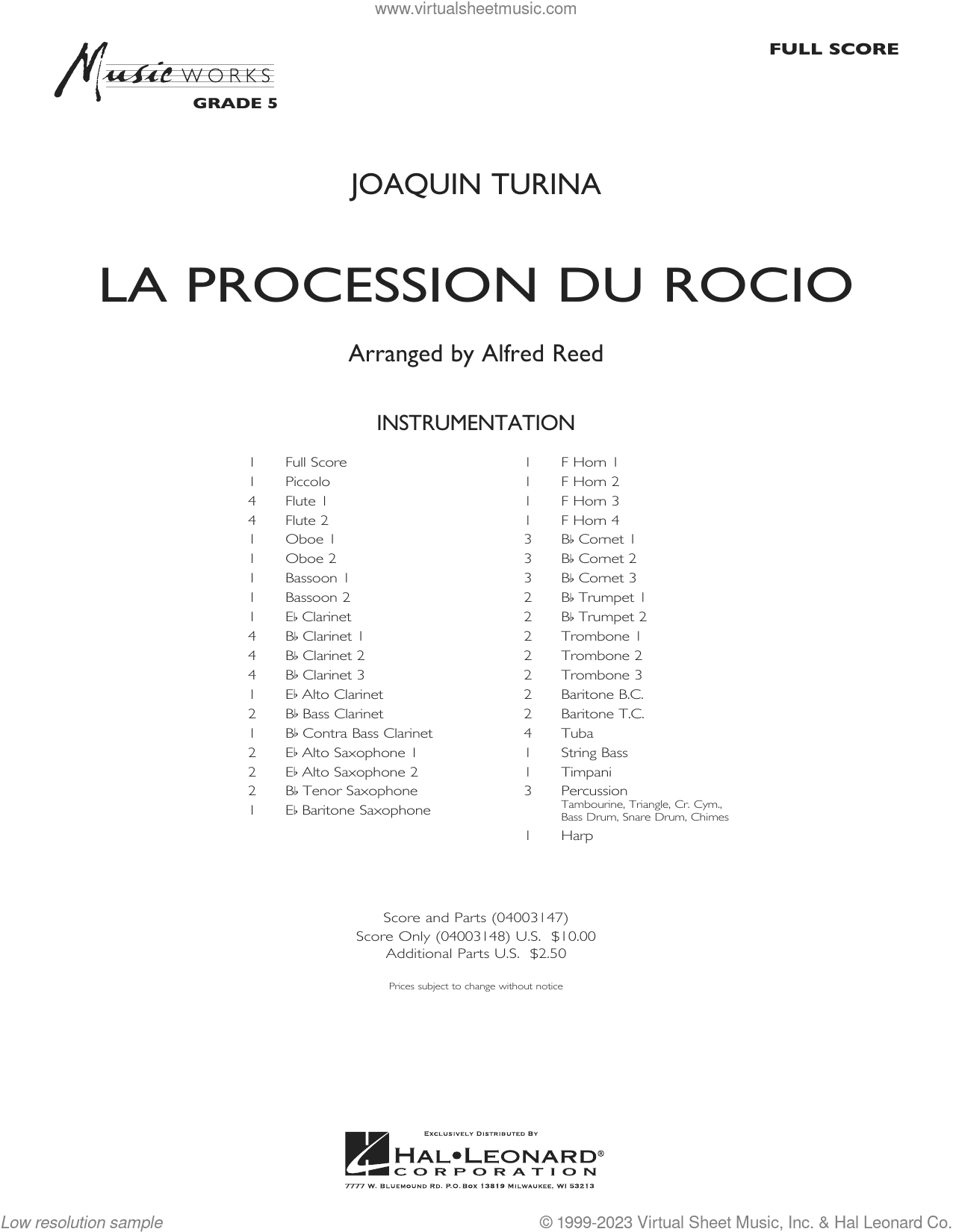 La Procession du Rocio (arr. Alfred Reed)