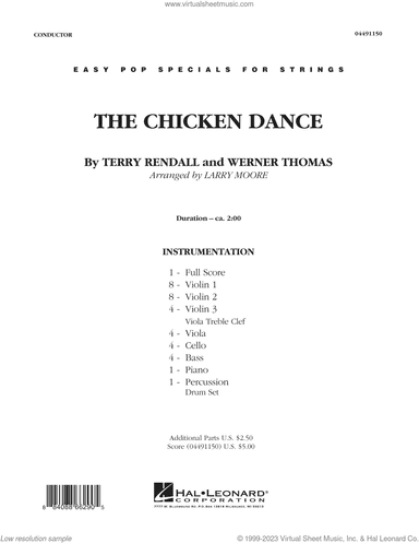 The Chicken Dance (arr. Larry Moore) (COMPLETE)