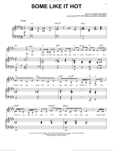 Some Like It Hot (from Some Like It Hot)