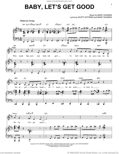 Baby, Let's Get Good (from Some Like It Hot)