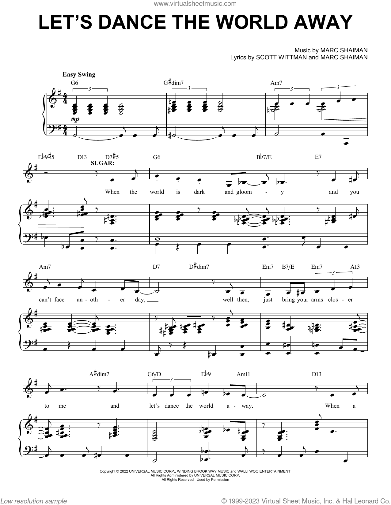 Let's Dance The World Away (from Some Like It Hot)