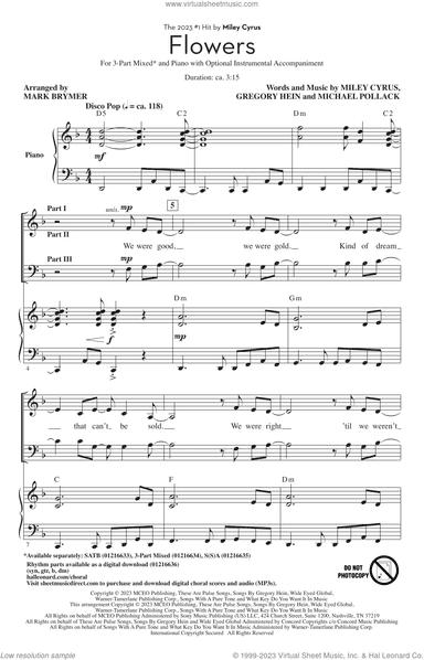 Flowers (arr. Mark Brymer)