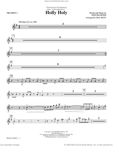 Holly Holy (from A Beautiful Noise) (arr. Mac Huff)