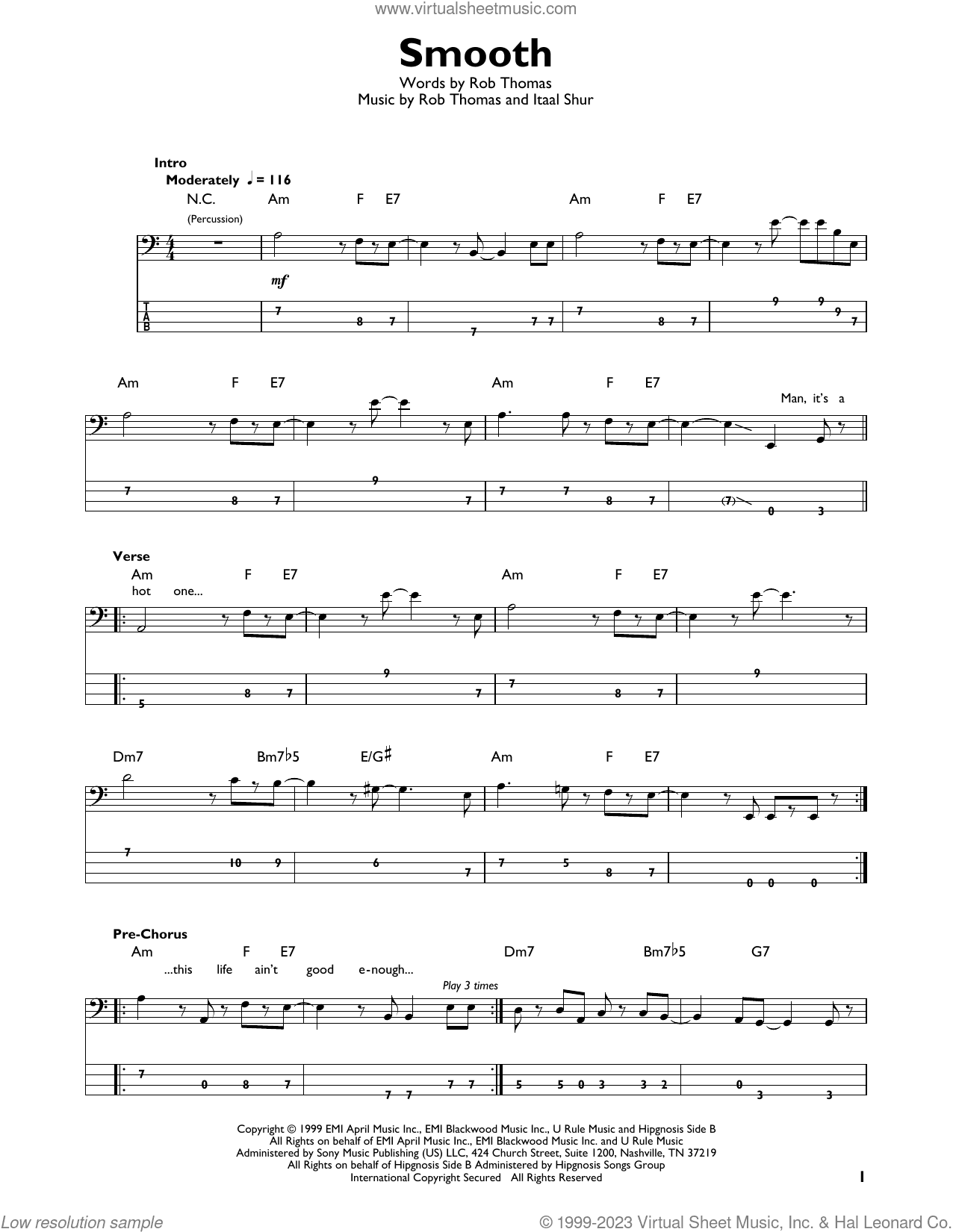Smooth (feat. Rob Thomas)