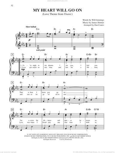 My Heart Will Go On (Love Theme from Titanic)