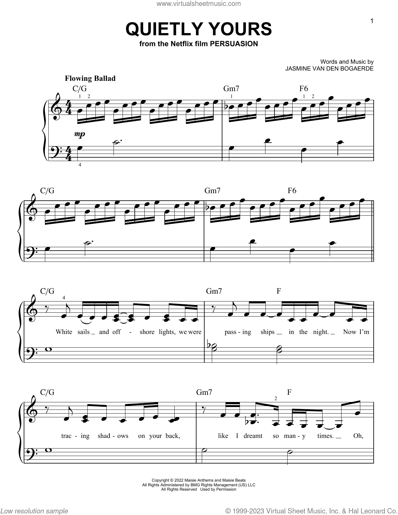 Quietly Yours (from Persuasion)