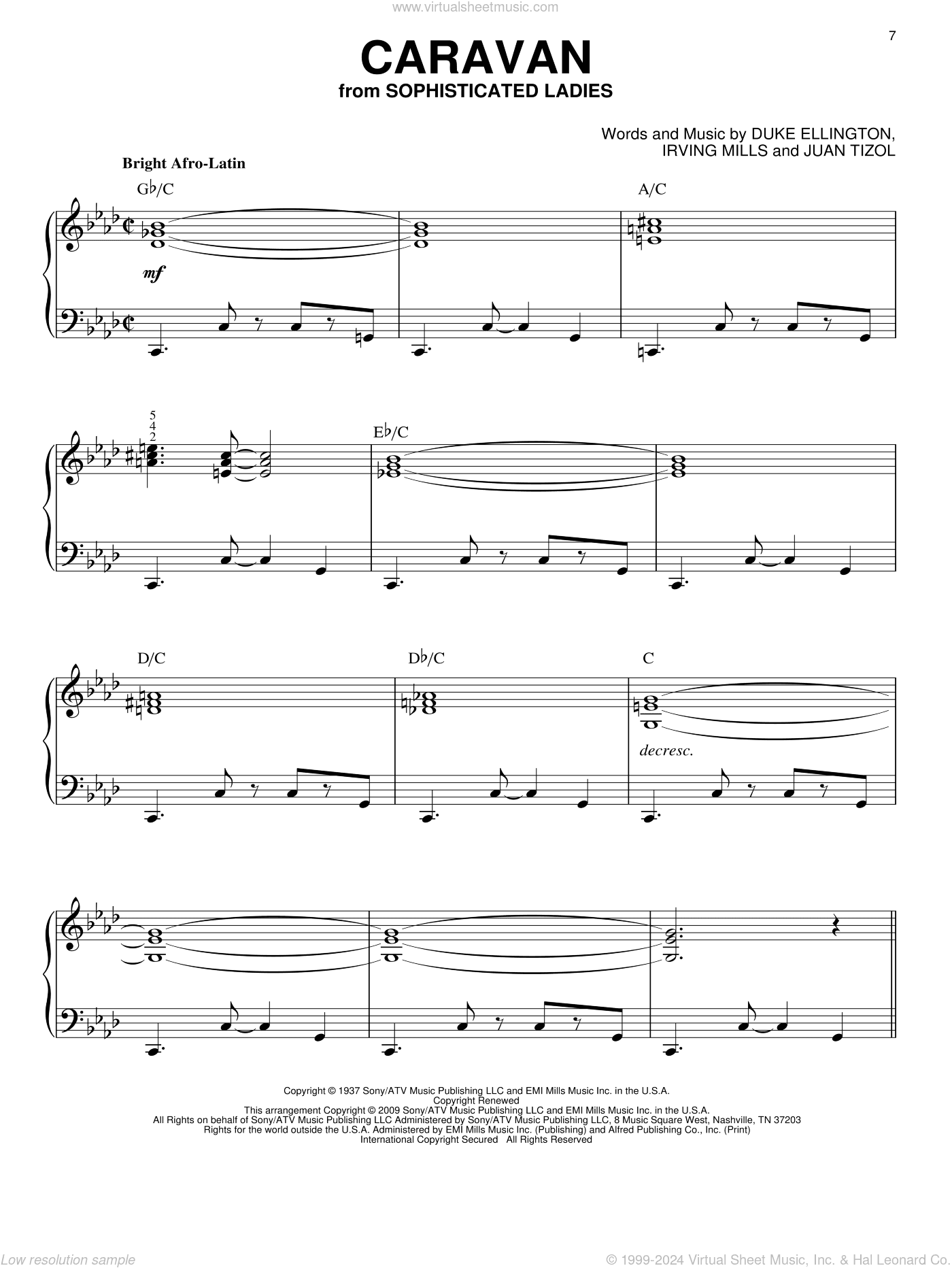 Caravan (arr. Brent Edstrom)