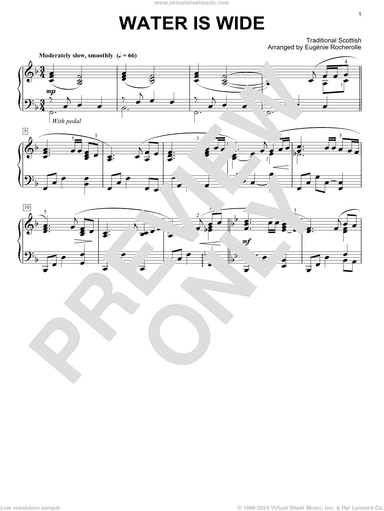 Water Is Wide (arr. Eugenie Rocherolle)