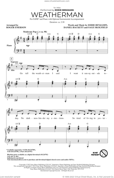 Weatherman (arr. Roger Emerson)