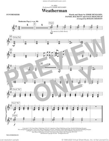 Weatherman (arr. Roger Emerson) (complete set of parts)