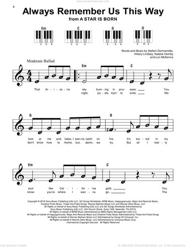 Always Remember Us This Way (from A Star Is Born)