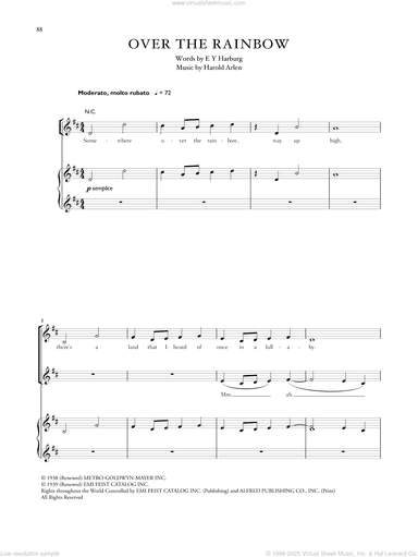 Over The Rainbow (from The Wizard Of Oz)
