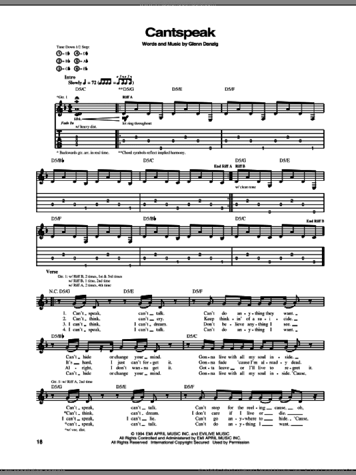 Cantspeak