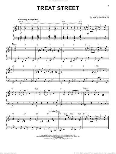 Treat Street [Jazz version] (arr. Brent Edstrom)