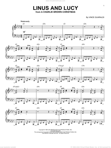 Linus And Lucy [Jazz version] (arr. Brent Edstrom)
