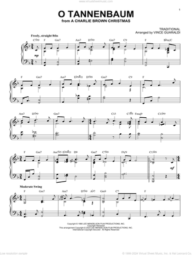 O Tannenbaum [Jazz version] (arr. Brent Edstrom)