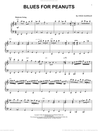 Blues For Peanuts [Jazz version] (arr. Brent Edstrom)