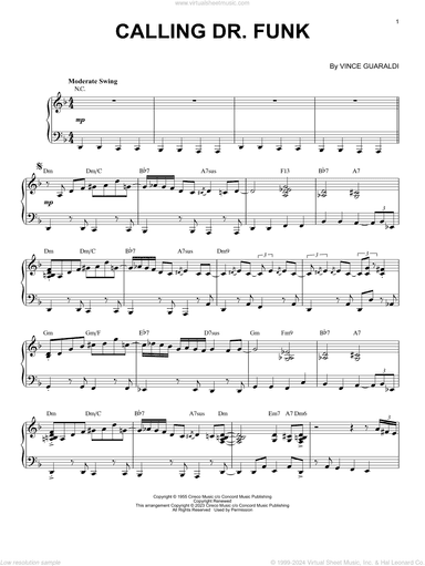 Calling Dr. Funk [Jazz version] (arr. Brent Edstrom)