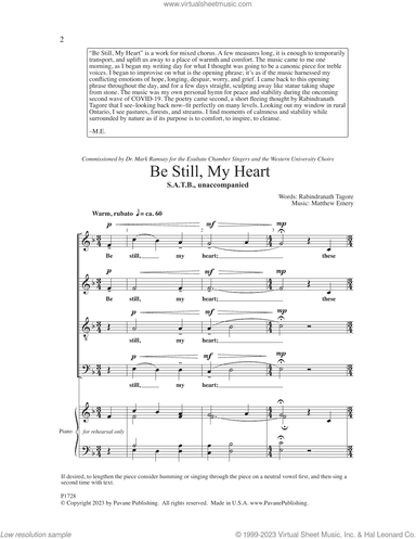 Be Still, My Heart