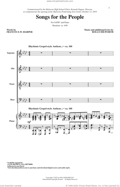 Songs For The People