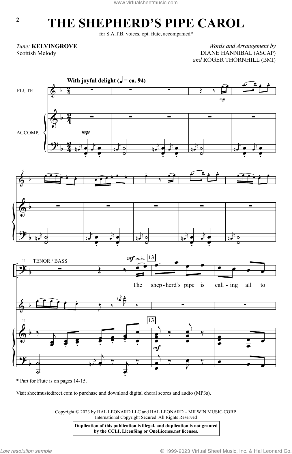 The Shepherd's Pipe Carol