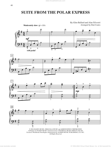 Suite (from The Polar Express) (arr. Dan Coates)