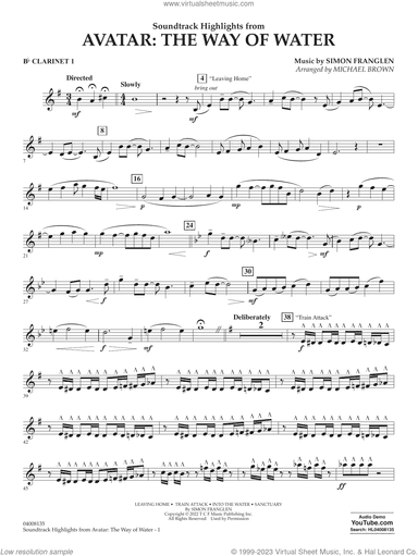 Soundtrack Highlights from Avatar: The Way of Water (arr. Brown)