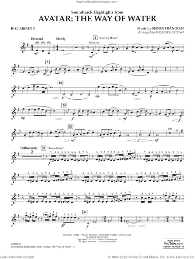 Soundtrack Highlights from Avatar: The Way of Water (arr. Brown)