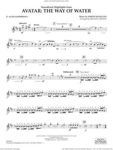 Soundtrack Highlights from Avatar: The Way of Water (arr. Brown)
