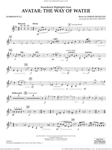 Soundtrack Highlights from Avatar: The Way of Water (arr. Brown)