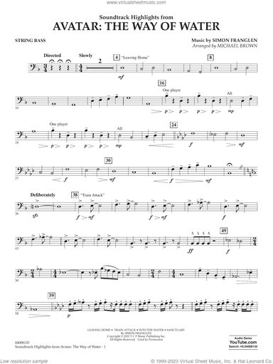Soundtrack Highlights from Avatar: The Way of Water (arr. Brown)