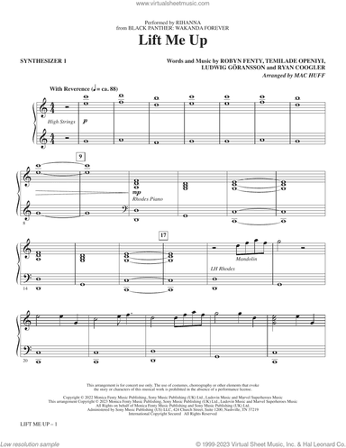 Lift Me Up (from Black Panther: Wakanda Forever) (arr. Mac Huff)