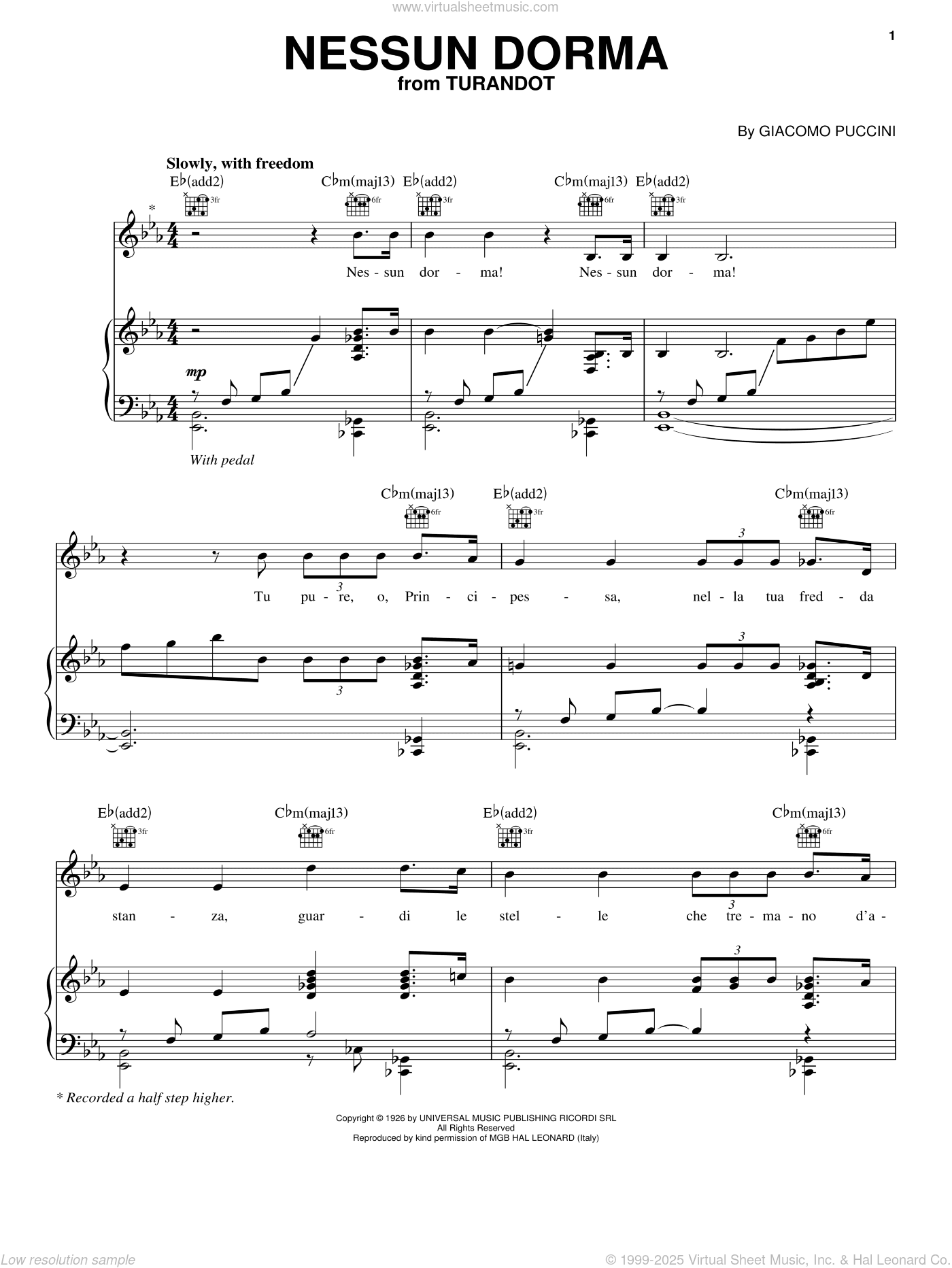Nessun Dorma