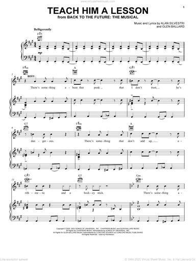 Teach Him A Lesson (from Back To The Future: The Musical)