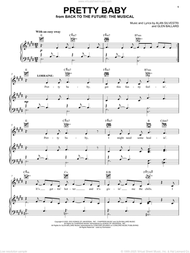 Pretty Baby (from Back To The Future: The Musical)