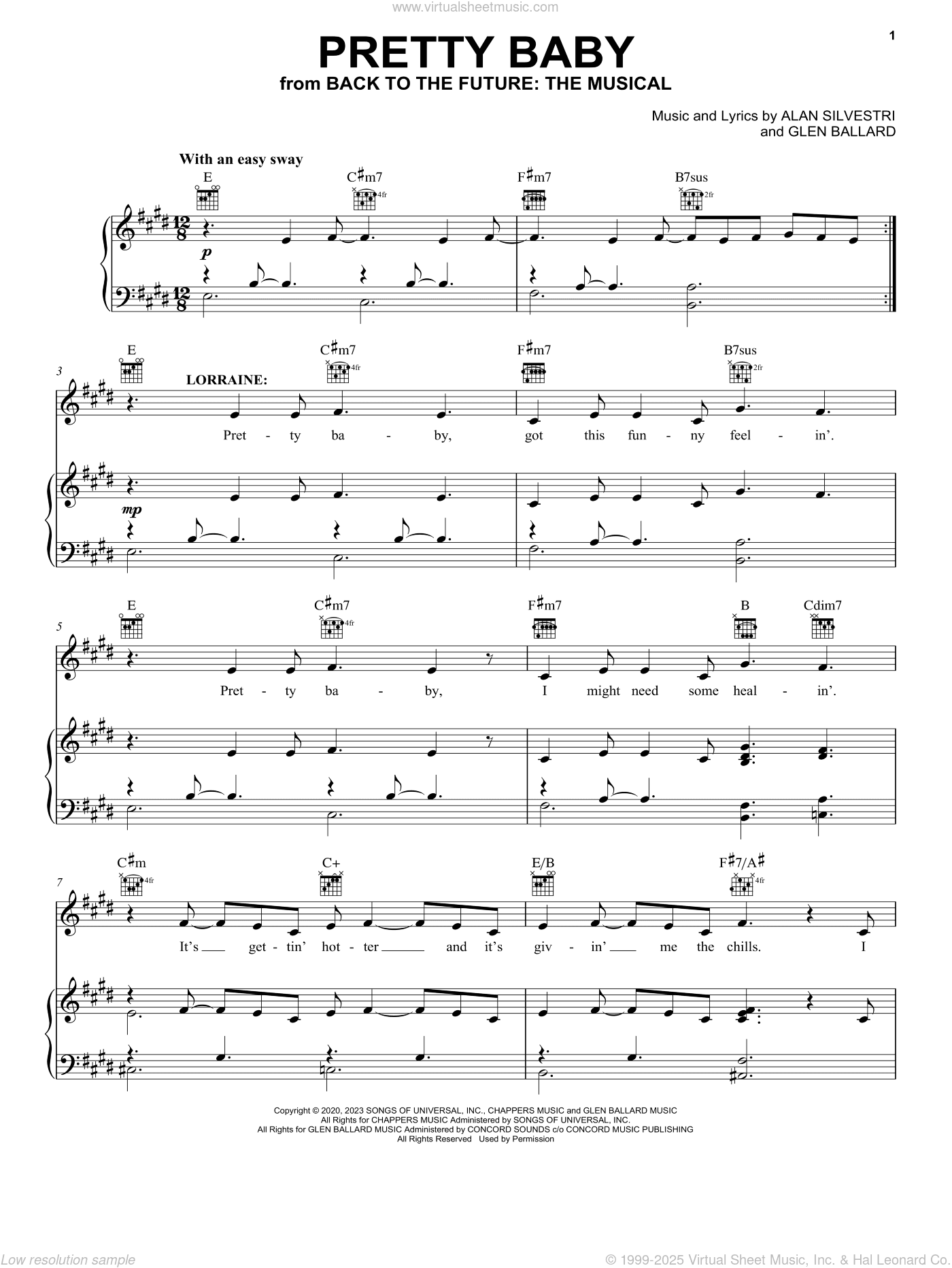 Pretty Baby (from Back To The Future: The Musical)