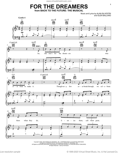 For The Dreamers (from Back To The Future: The Musical)