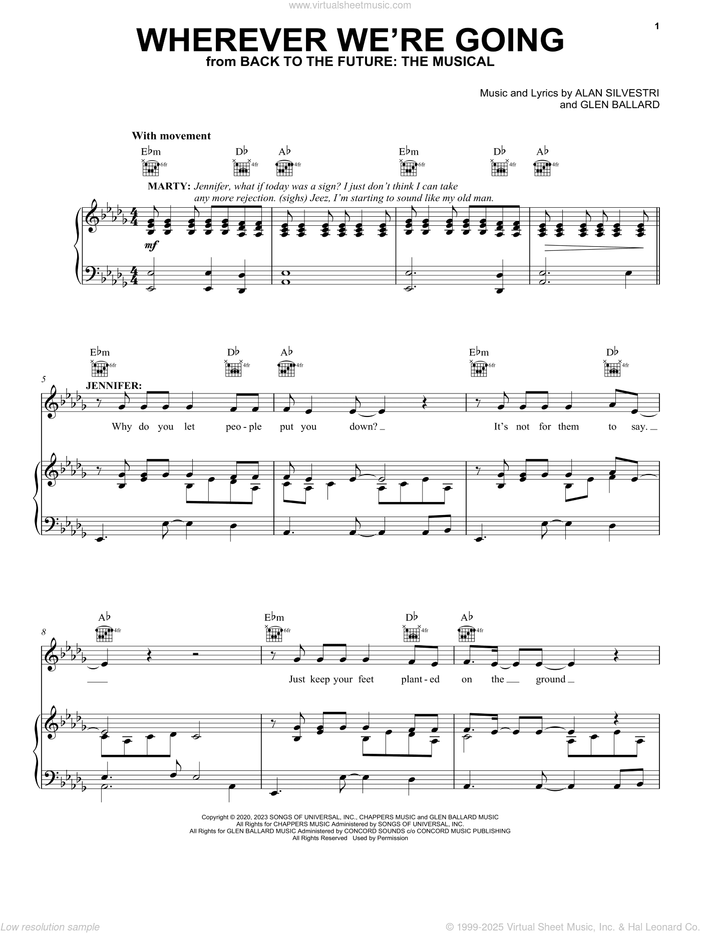 Wherever We're Going (from Back To The Future: The Musical)