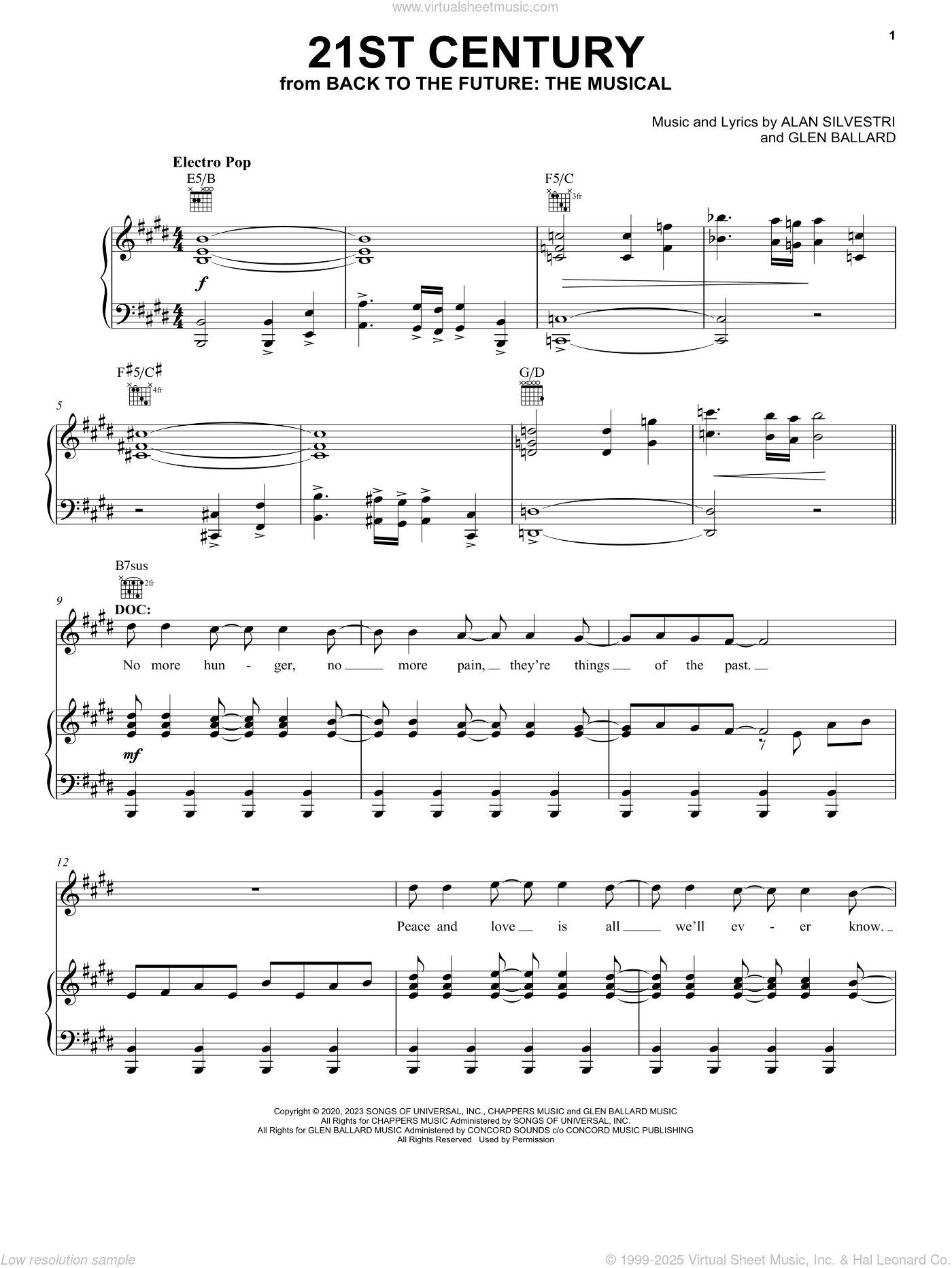 21st Century (from Back To The Future: The Musical)