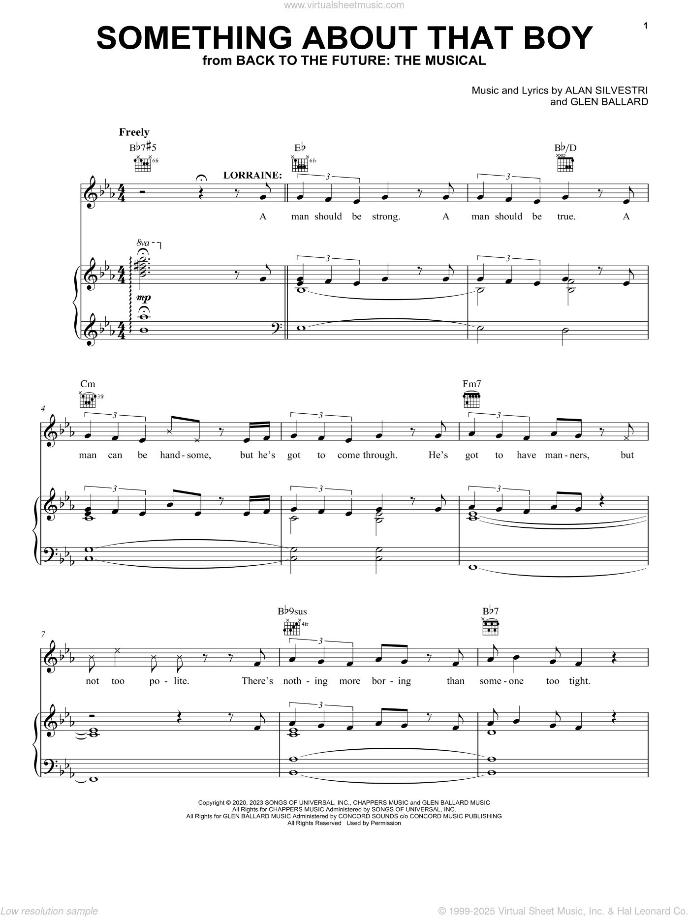Something About That Boy (from Back To The Future: The Musical)
