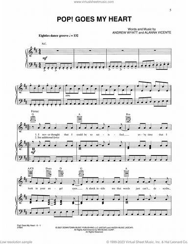 PoP! Goes My Heart (from Music And Lyrics)