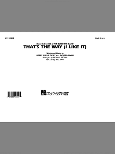 That's the Way (I Like It) (COMPLETE)