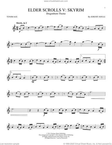 Dragonborn (Skyrim Theme)
