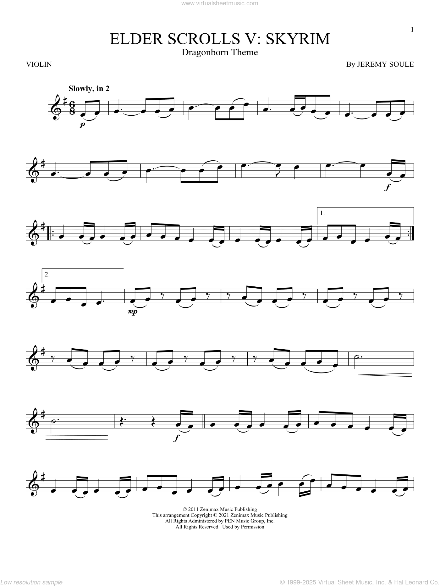 Dragonborn (Skyrim Theme)