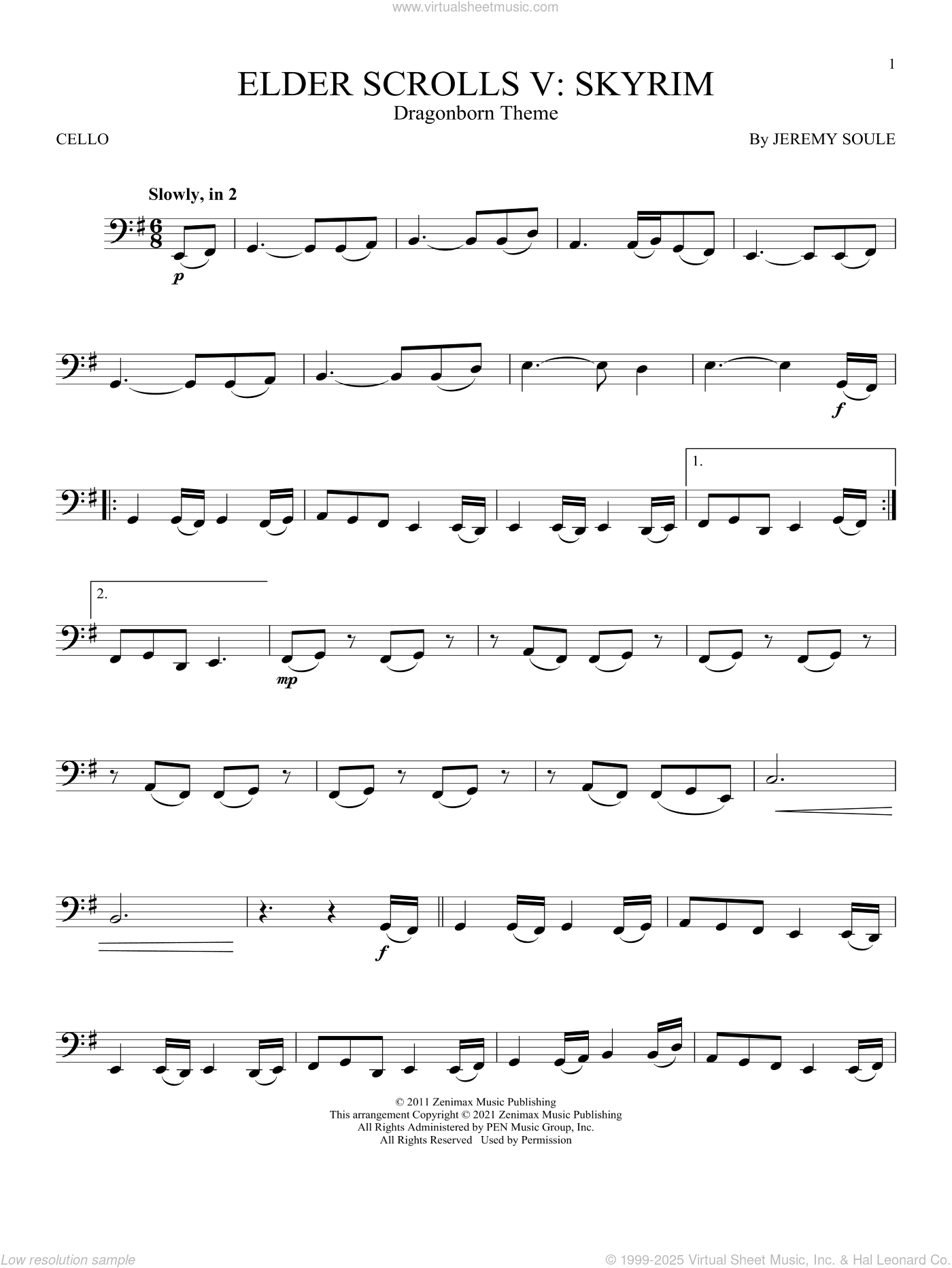 Dragonborn (Skyrim Theme)