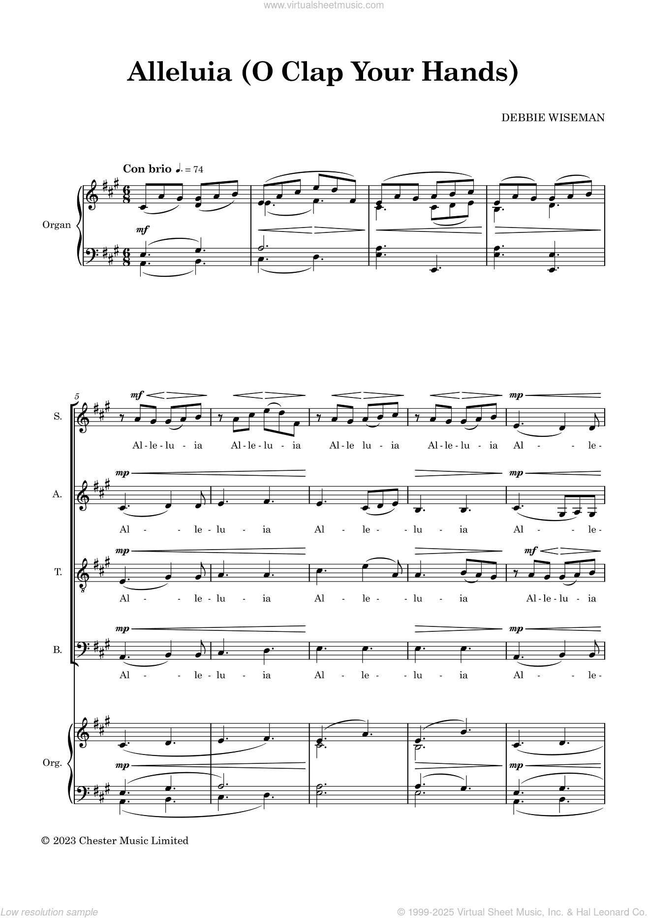 Alleluia (O Clap Your Hands)