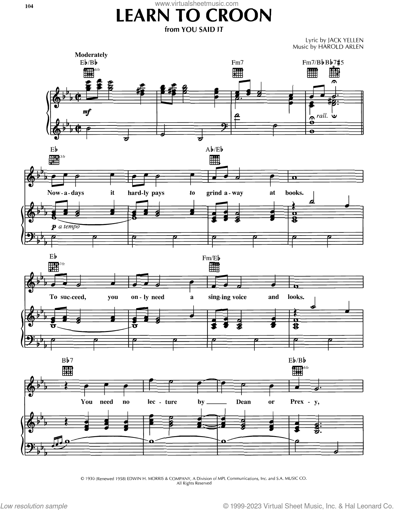 Learn To Croon