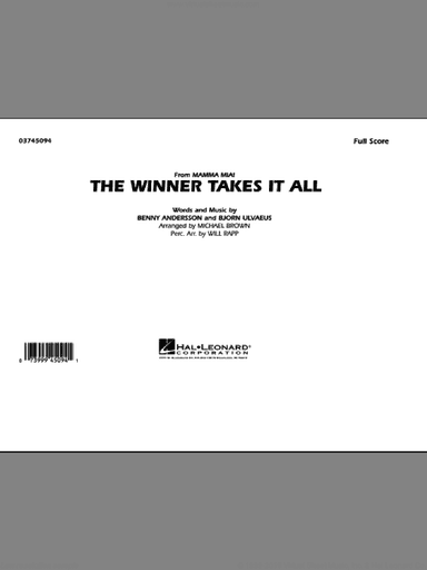 The Winner Takes It All (from "Mamma Mia!")